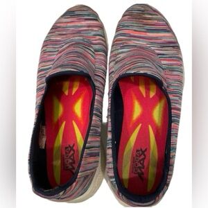 Skechers  GOGA  Max Multicolor Slip-On Sneakers, Size 7.5
